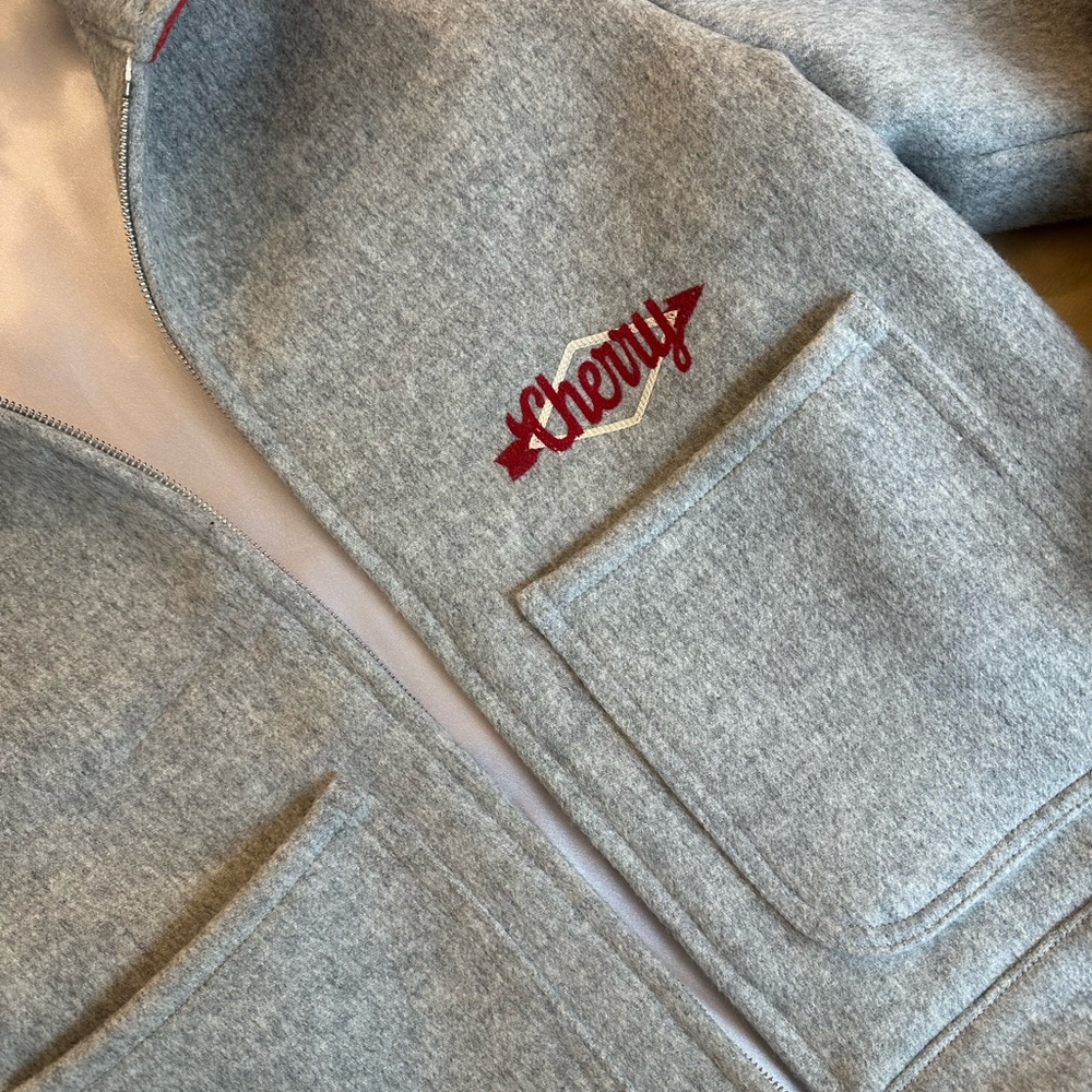 Cherry LA Wool Club Jacket - Picture 5 of 13